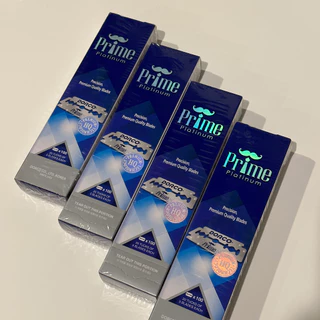 DORCO ใบมีดรุ่น Prime Platinum (1 แพ็ค บรรจุ 100 ใบมีด)