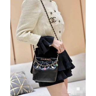 Chanel 23P mini bucket bag with gwp