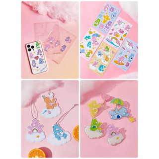 🔥พร้อมส่งจากไทย🔥สินค้า Care Bears ลิขสิทธิ์แท้💯 sticker tattoo แผ่นน้ำหอม เข็มกลัด สติกเกอร์ หมี แคร์แบร์ DIY