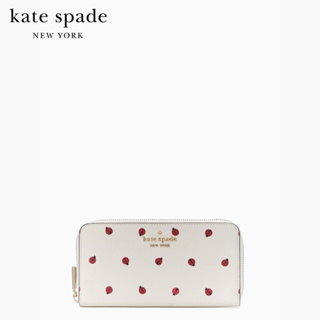 KATE SPADE NEW YORK STACI LARGE LADYBUG CONTINENTAL WALLET KA566 กระเป๋าสตางค์ใบยาว