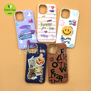 เคสมือถือ Vivo Y01/Y15s Y02 Y11/Y12/Y15/Y17 Y20/Y20s/Y12s Y21(2021) Y22(2022)  นิ่ม TPU กันเลนส์กล้องเงาพิมพ์ลายการ์ตูน