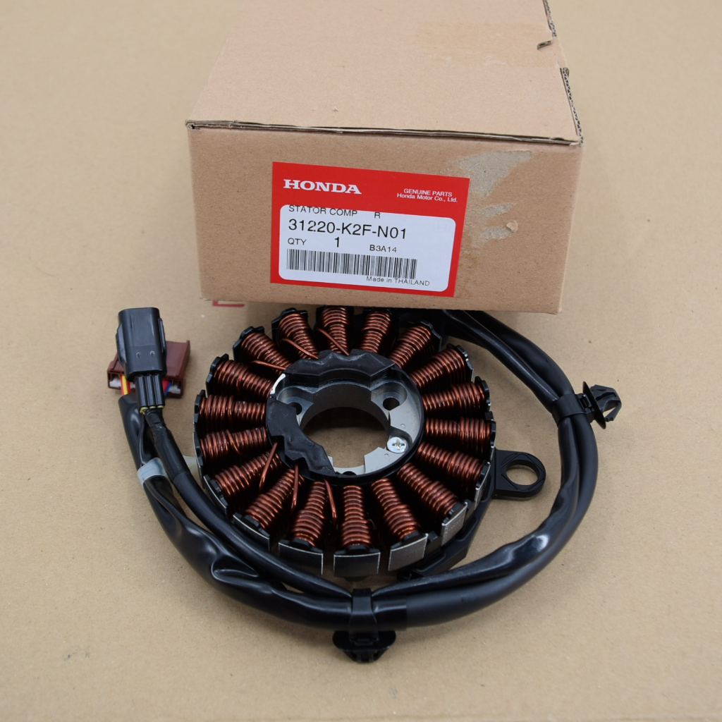 ขดลวดสเตเตอร์ มัดไฟ Scoopy-I ปี2021-2023 แท้ศูนย์ฮอนด้า ราคา/1ชื้น 31220-K2F-N01