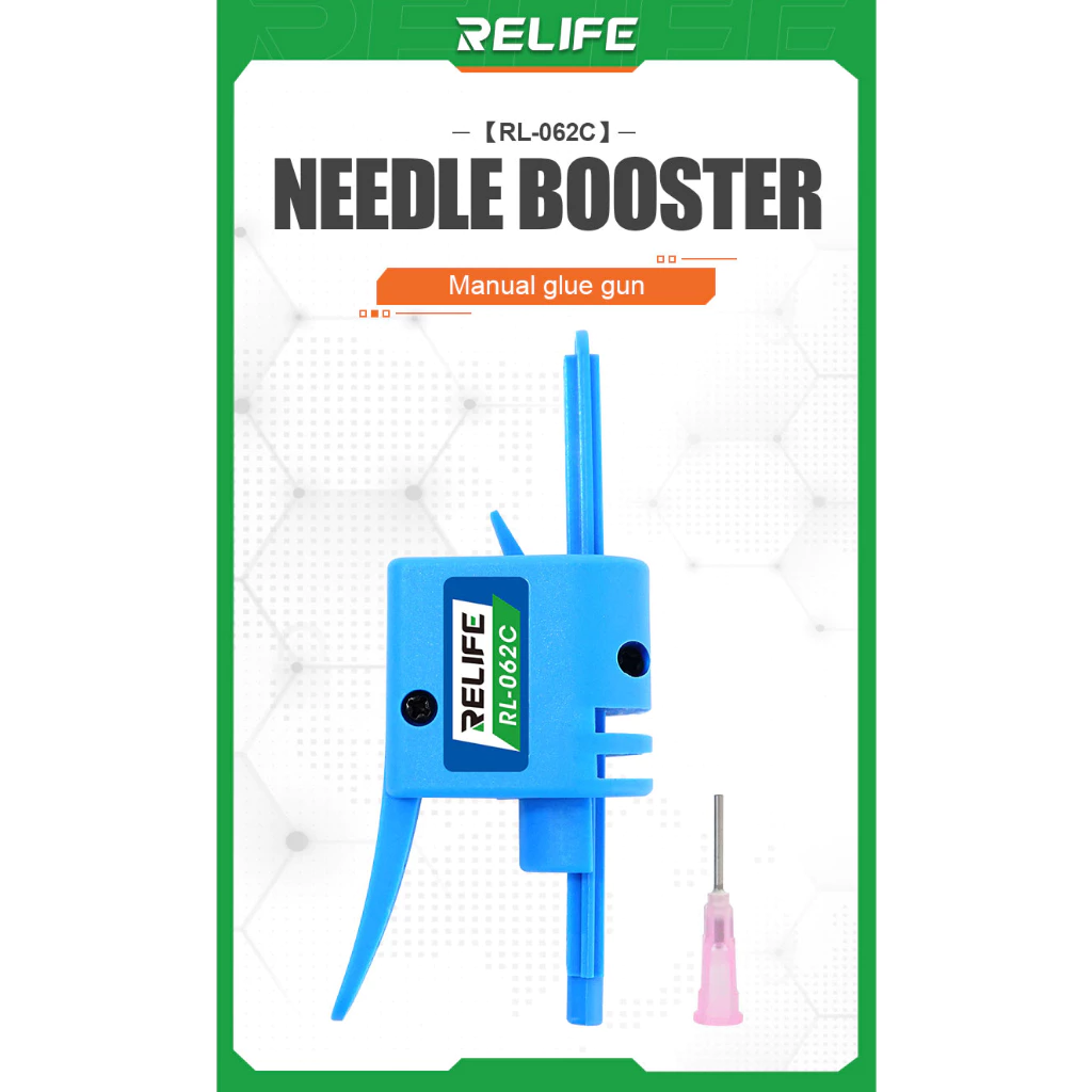 ปืนยิงกาว ปืนอัดกาว RELIFE RL-062C/062A/062B Universal Manual Glue Gun for 10C-60C Solder Paste/Solder Oil/UV Adhesive