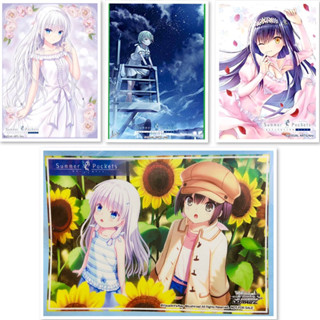 [Anime Character/Bushiroad 0214] Sleeve Collection Summer Pockets 4 แบบ นำเข้าจากญี่ปุ่น - สลีฟการ์ด ,ซองใส่การ์ด (JP)