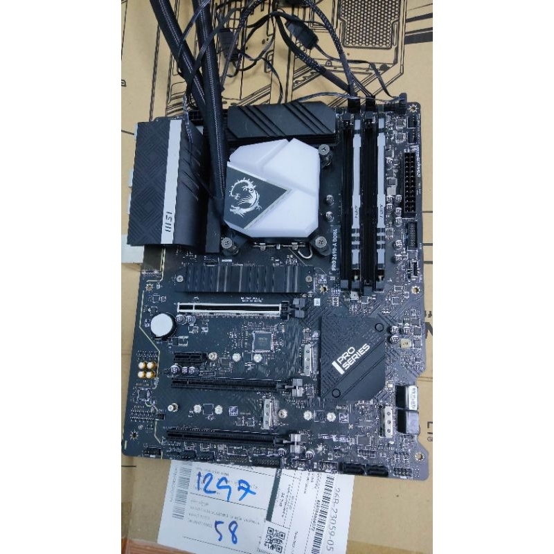 ชุดi7 12700kf  mb z690 ram 32gb ชุดน้ำmsi มือสองประกันไทย