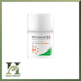 Hiruscar Sun Screen Anti Acne UV Fluid SPF 50 PA ++++ 25 ml ฮีรูสการ์ แอนตี้ แอคเน่ ครีมกันแดด สำหรับผู้มีปัญหาสิว 25 มล