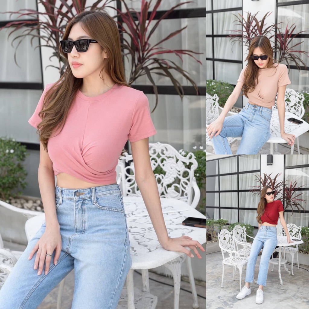 My​ top เสื้อครอบทวิสหน้า​ G43 CARDIGAN_NISTA (MT4I+ถ8)