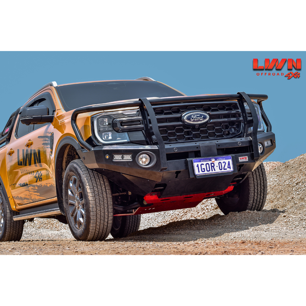 กันชนหน้า 3 เขา Ford Ranger Next Gen รุ่น [FB-009] LWN4x4 เหล็กดำ OFF ROAD BULLBAR ฟอร์ด เรนเจอร์