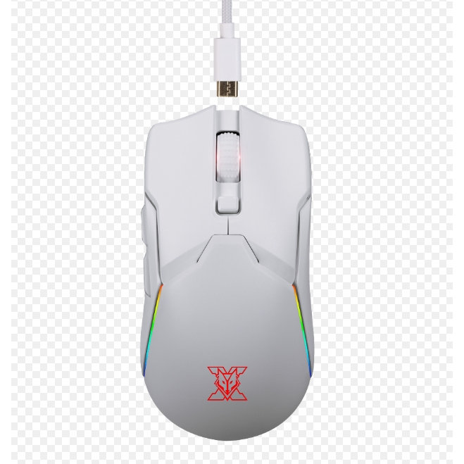 Nubwo X58 WIRELESS & WIRED MACRO เมาส์เกมมิ่งไร้สาย มีไฟ RGB ปรับ DPI ได้ ของแท้รับประกัน 2 ปี
