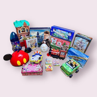 🎁 TDR &amp; USJ Character Tin Box มีของมากกว่าภาพค่ะ