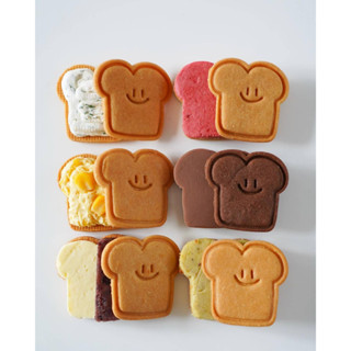 แม่พิมพ์บิสกิต แม่พิมพ์คุกกี้ ลายขนมปังยิ้ม cookie cutter พลาสติก