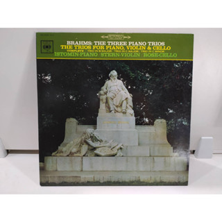 2LP Vinyl Records แผ่นเสียงไวนิล BRAHMS: THE THREE PIANO TRIOS THE TRIOS FOR PIANO, VIOLIN &amp; CELLO  (J8C37)