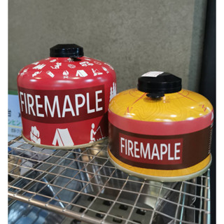 แก๊สกระป๋อง แก๊สซาลาเปา Fire Maple Camping Gas 450 g., 230 g., 110 g. by Jeep Camping