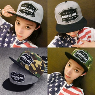 Cap_City Barcelona Hat หมวกเบสบอล หมวกฮิปฮอป ราคาถูก พร้อมส่ง