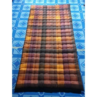 ที่นอนปิคนิคใยฝ้าย แบบหนา ขนาด 3.5 ฟุต หนา แน่น นุ่มนอนสบาย