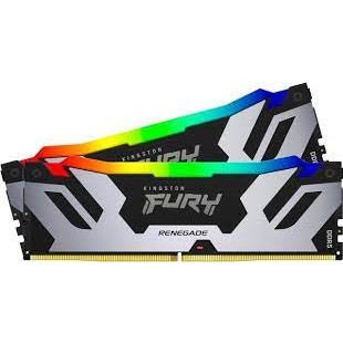 (KF560C32RWAK2-32) 32GB (2x16GB) DDR5 6000MT/s CL32 FURY Renegade Silver/White RGB XMP