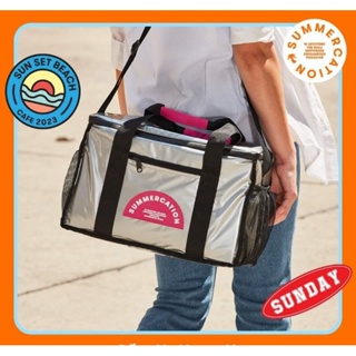 SUMMER COOLING BAG (Limited Edition) กระเป๋าเก็บอุณหภูมิ สุดชิค ขนาดความจุ 13.5 ลิตร กระเป๋าใส่ของ summercation