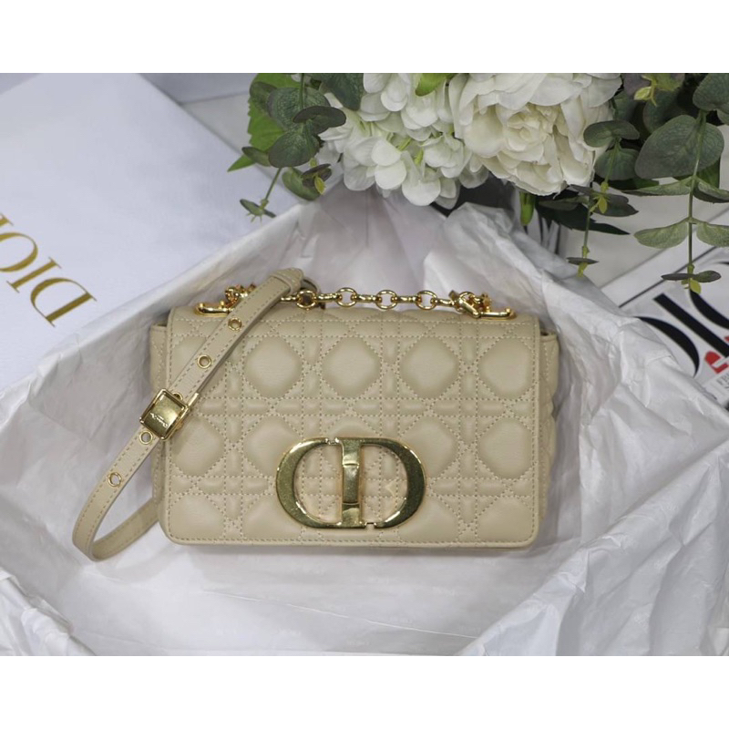 กระเป๋าผู้หญิงแบรนด์เนม 🔥🔥พร้อมส่ง Dior SMALL DIOR CARO BAG