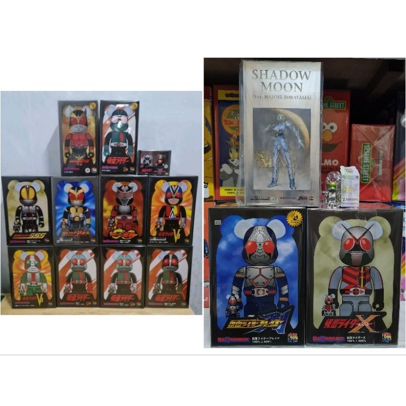 Be@rbrick Kamen rider 400%+100% 13box ของใหม่-แท้