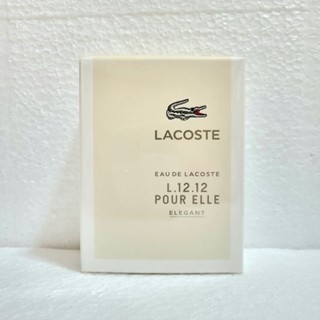 Lacoste L.12.12 pour elle elegant edt 90ml กล่องซีล