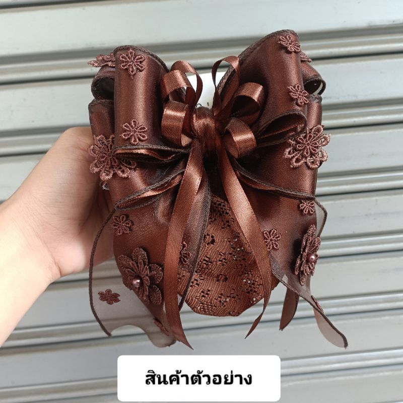 ริบบิ้นผ้าออแกนซ่า ขนาด 6 ซม.หรือ 60 มิล ยาว 10 หลา - รูปที่ 7