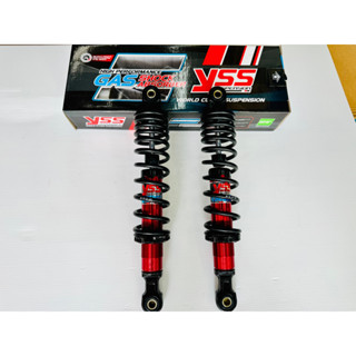 โช๊ค YSS แท้ รุ่น DTG-PLUS สี ดำ-แดง Black-Red ใส่รถรุ่น Wave 100/110/125 ทุกรุ่น ความยาว 340mm standard