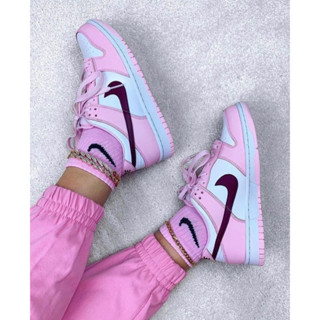 Nike Dunk Low Pink Red White