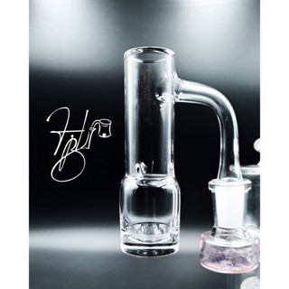 Quartz Banger Full Weld Beveled Edge Charmer With 3 slits for Dab rig, Wax/Dab/Shatter/Rosin/Resin