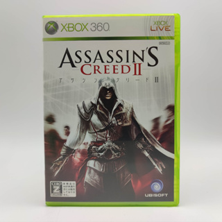 ASSASSINS CREED II 2 แผ่นสภาพดี Microsoft XBOX 360 มีกล่องใสสวม เพื่อเก็บสะสมให้