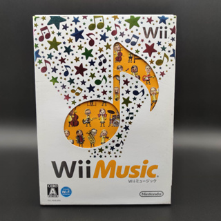 Wii Music ตัวมีกล่องสวม แผ่นสภาพดี Nintendo Wii มีกล่องใสสวม เพื่อเก็บสะสมให้