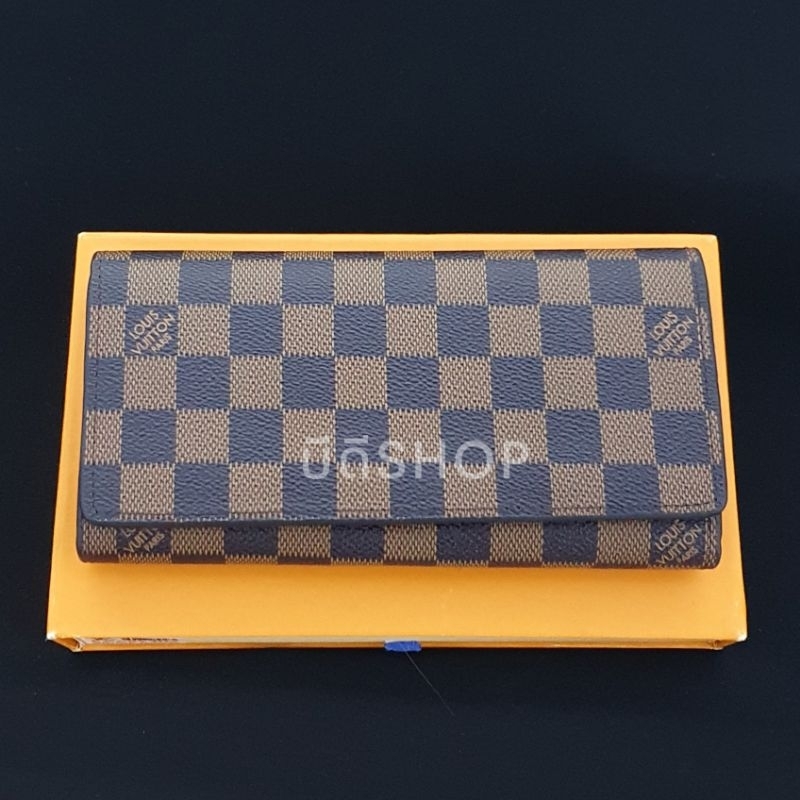 กระเป๋าสตางค์ LVV DAMIER EBENE LONG WALLET