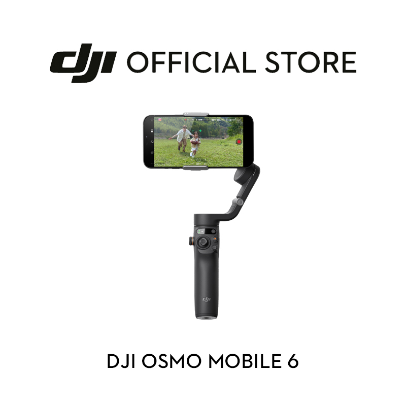 DJI Osmo Mobile 6 - Smartphone Stabilizer | ไม้กันสั่นสำหรับสมาร์ทโฟน | ระบบกันสั่น 3 แกน | ถ่ายรูปเเละวิดีโออย่างสมูท