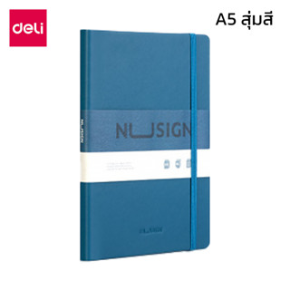 สมุดโน๊ต Notebook สมุดมีเส้น สมุดบันทึกแบบมีสายรัด A5 โน๊ตบุ๊ค ​มียางรัดปก ขนาด A5 21x14 ซม. หนา96แผ่น 80แกรม encoremall