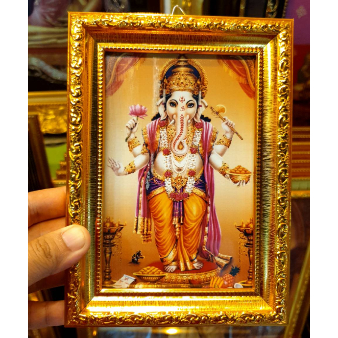 กรอบรูป พระพิฆเนศ ขนาด13x19 ซม.