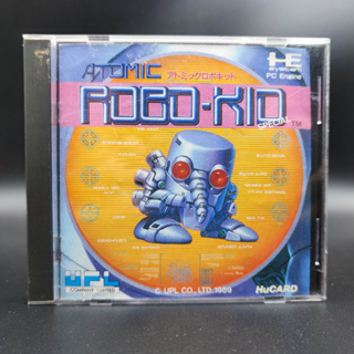 ROBO-KID แผ่นสภาพดี มีฟองน้ำ NEC PCengine Hucard มีกล่องใสสวมเพื่อเก็บสะสมให้