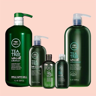 Paul Mitchell TEA TREE SPECIAL 300 500 1000 ml.แชมพู ครีมนวดผม ทรีทเม้น สูตรเย็น ช่วยขจัดรังแค แก้อาการคัน