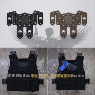 เพลทร้อยเสื้อเกราะ Black Hawk Molle Plate (เพลทรังผึ้ง) (เพลทร้อยเสื้อเกราะ) (Molle Plate)