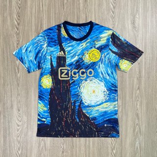 เสื้อบอล  เสื้อผู้ใหญ่ Ajax  Starry Night 2024 เนื้อผ้าโพลีเอสเตอร์ เกรดแฟนบอล AAA