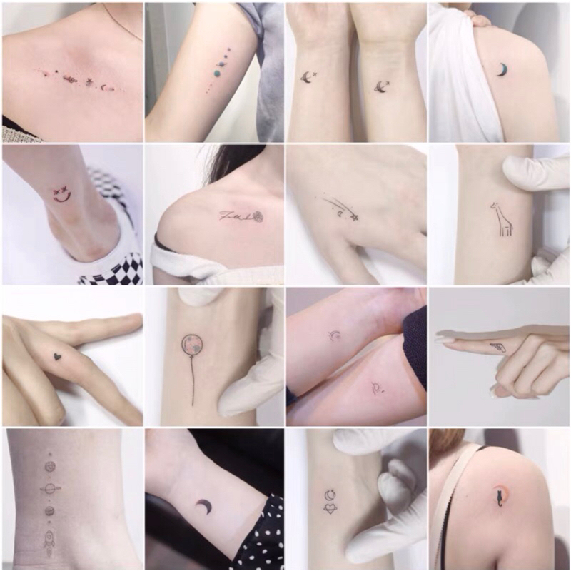 แทททูมินิมอล พร้อมส่ง