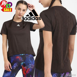 Adidas - ใหม่ เสื้อยืดใส่ออกกำลังกาย/ลำลอง ผ้าเจาะรูเลเซอร์ระบายอากาศ ADIDAS HEAT.RDY TRAINING TEE GQ9438 GQ9441