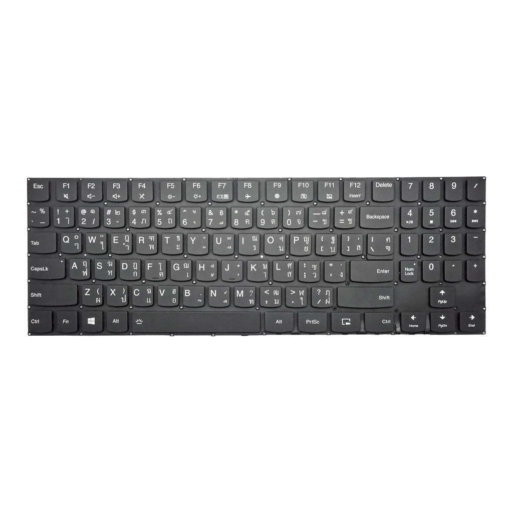 คีย์บอร์ด : Lenovo keyboard (แป้นภาษา ไทย-อังกฤษ) สำหรับรุ่น Legion Y530 Y530-15ICH Y530-15ICH-1060 