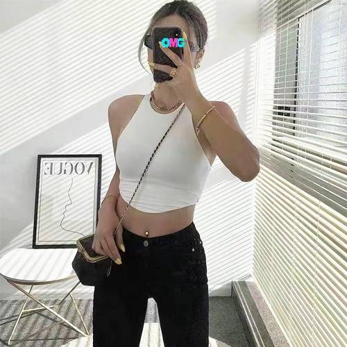 เสื้อกล้าม ชุดชั้นในหญิง บรา ผ้าร่อง มีฟองน้ำเย็บติดในตัว รุ่น L1054