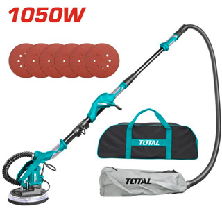 TOTAL เครื่องขัดกำแพง TWS10501 เครื่องขัดผนัง 1050วัตต์ พร้อม ระบบดูดฝุ่นในตัว Drywall Sander