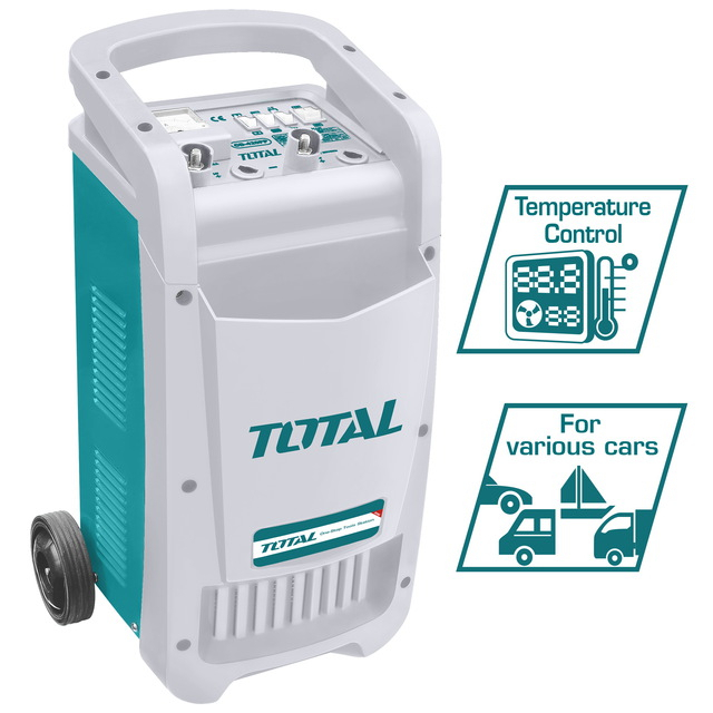 Total รุ่น TBC4003 เครื่องชาร์จแบตเตอรี่ 12V / 24V 700 Amp + จั๊มสตาร์ท ( Battery Charger + Starter 