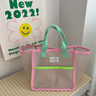 (พร้อมส่ง🌷) Korean pastel bag กระเป๋าถือ กระเป๋าเดินทาง