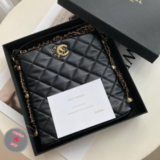 CHANEL VIP GIFT CROSSBODY CHAIN BAG 🖤 แท้💯