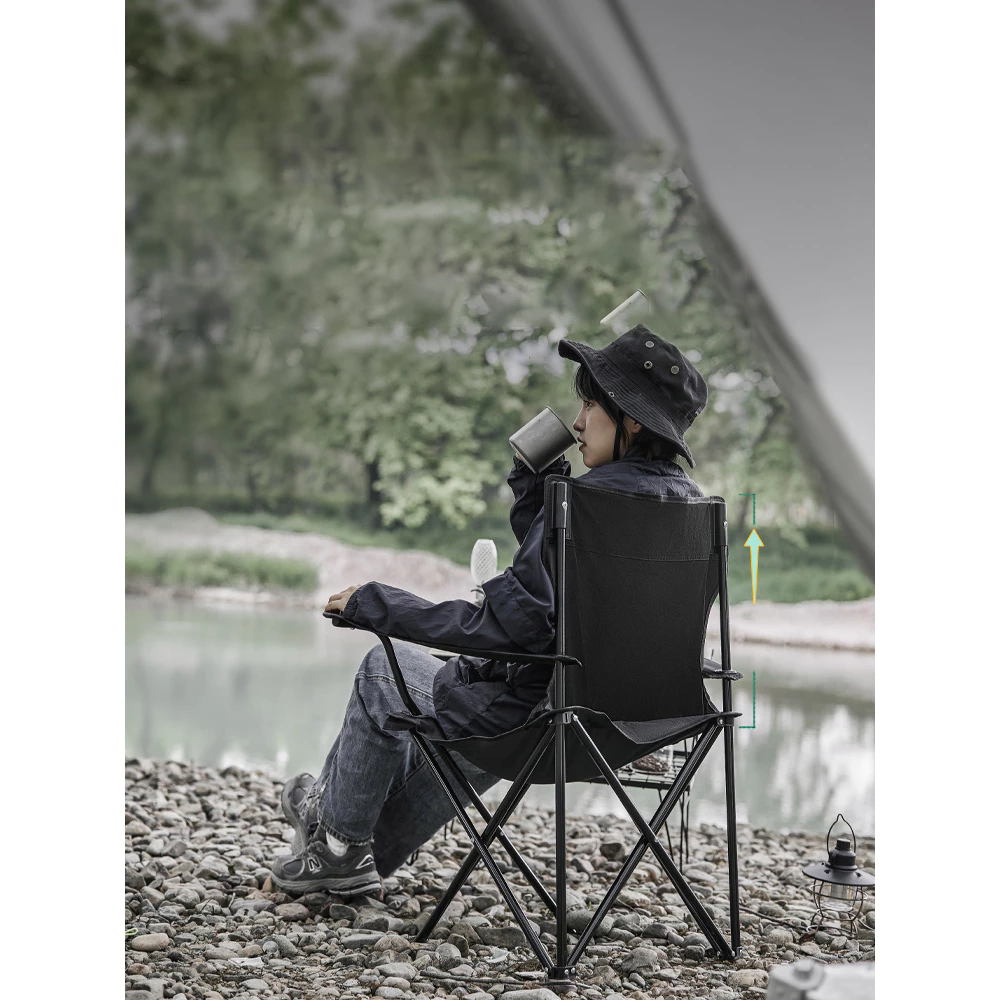 KOJIMA เก้าอี้สนาม เก้าอี้แคมป์ปิ้ง เก้าอี้ตกปลา เก้าอี้พับได้ เก้าอี้กลาง camping chair thumbnail 7