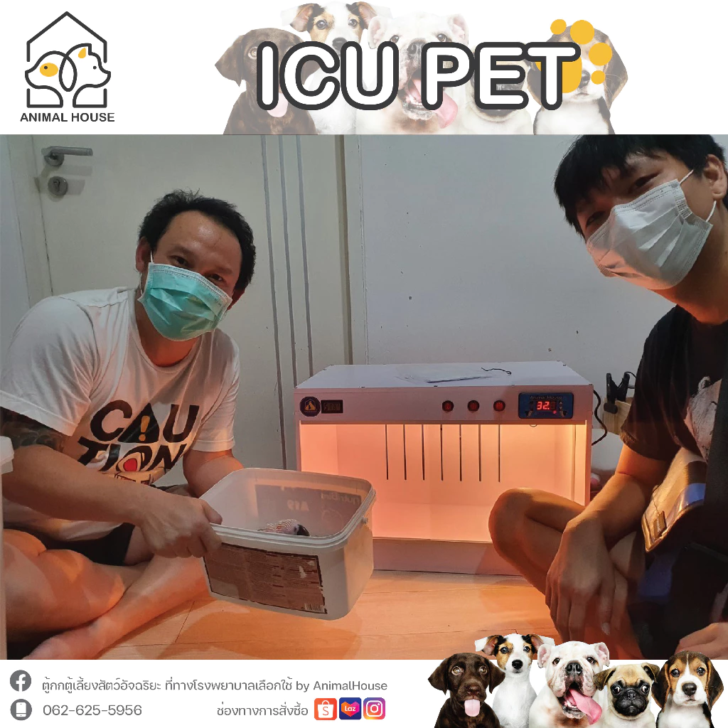 ตู้กกลูกนก ตู้ฟักไข่ ตู้สัตว์เลี้ยง Exotic ระบบควบคุมอัตโนมัติ ขนาด L thumbnail 6