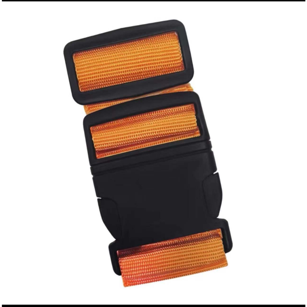 ถูกดีที่สุด สายรัดกระเป๋าเดินทาง   สีรุ้ง   สีดำ    สีส้ม - รูปที่ 2