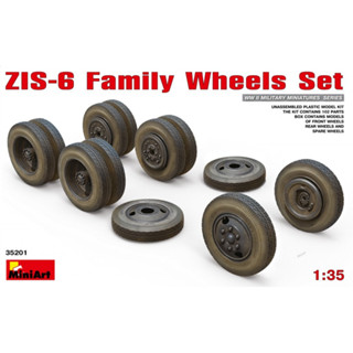 1/35 ZIS-6 Family Wheels Set [MI 35201]